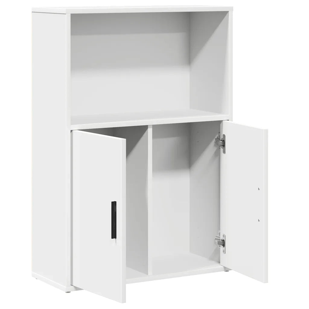 Libreria Bianca 60x24x85 cm in Legno Multistrato 860409