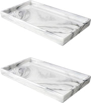 Set di conservazione in silicone con setole per giunti - disegno marmo - set da 2