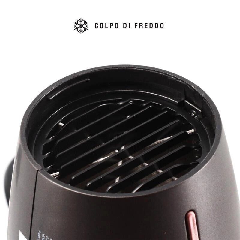 HIGH-TECH ASCIUGACAPELLI PIEGHEVOLE CON DIFFUSORE DA 1600 WATT