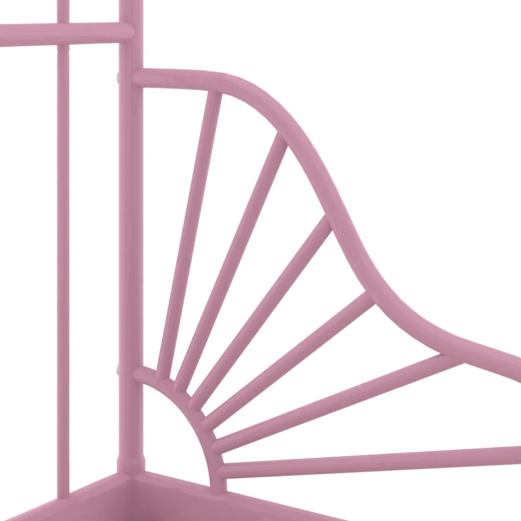 Giroletto Estendibile Rosa in Metallo 80x130/200 cm 324743