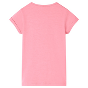 Maglietta da Bambina Fucsia 128 11192