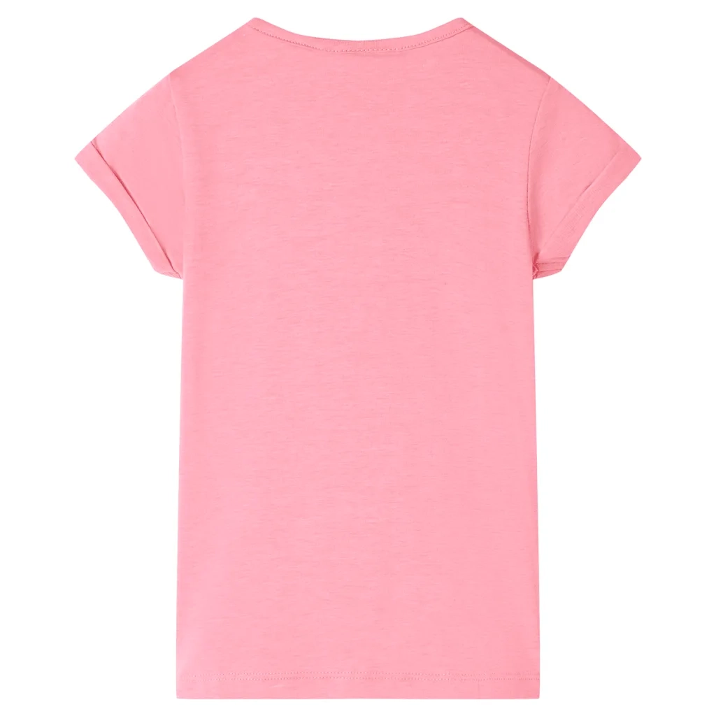 Maglietta da Bambina Fucsia 128 11192