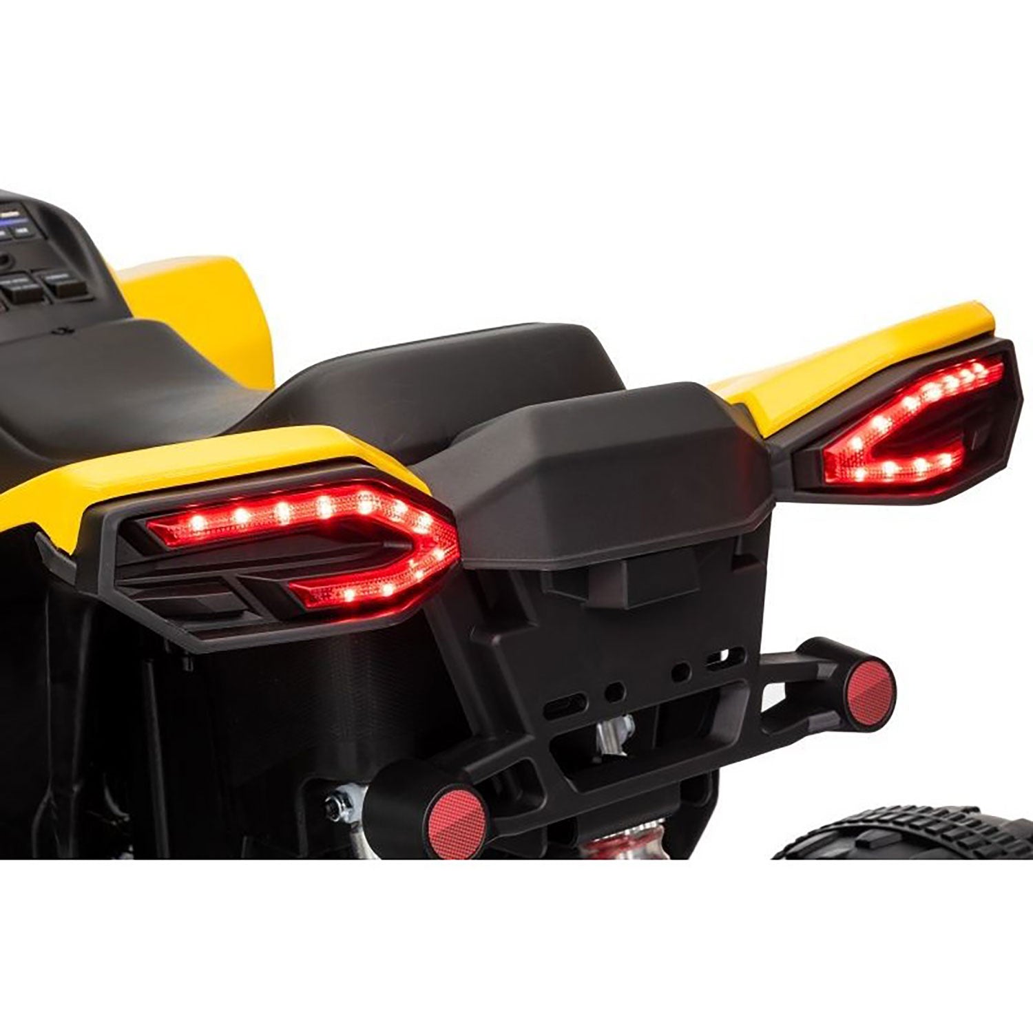 Quad Elettrico per Bambini ATV Speed 30W 6V Giallo