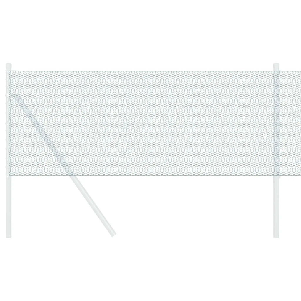 Recinzione Esagonale Verde 0,5 x 10 m PVC 42005334