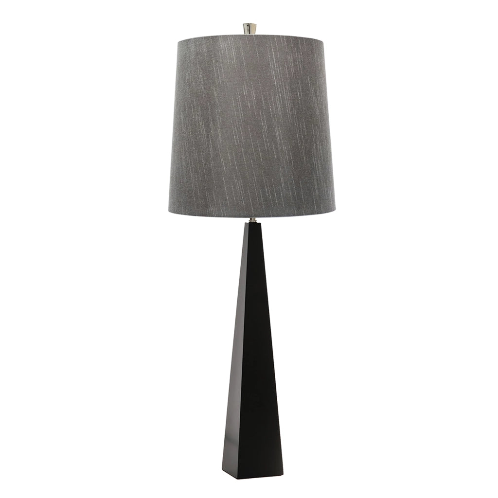 Lampada Da Scrivania Contemporanea Ascent Acciaio Nero 1 Luce E27