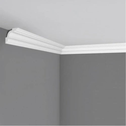 ml *** STOCK *** Pacco da 300ml di cornice decorativa in polistirene compatto XPS 35X35x2000 LD35C/K35