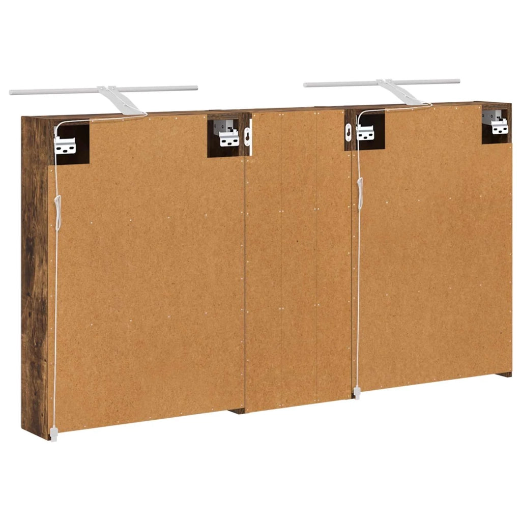 Set di Armadi da Bagno con lo scaffale 3 pcs 130 x 14,5 x 70 cm 3403772