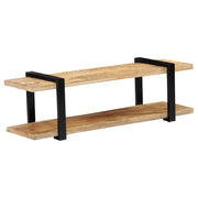 Pratico mobile porta TV/credenza di design 130 cm legno massello di mango 2502035
