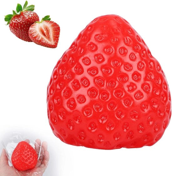Cuscino da Scrivania per Ufficio e Regalo per Adulti e Bambini (Rosso) 65x62cm Grande Morbido con Ombre