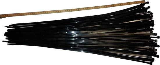 Cavi elettrici da 750mm in nero, 100 pezzi - Qualità premium