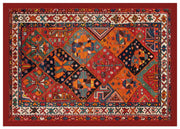 Tappeto Antiscivolo Stampa Digitale Linea Emozioni D'Oriente Bakhtiari Arancio - 108x154 - Arancio