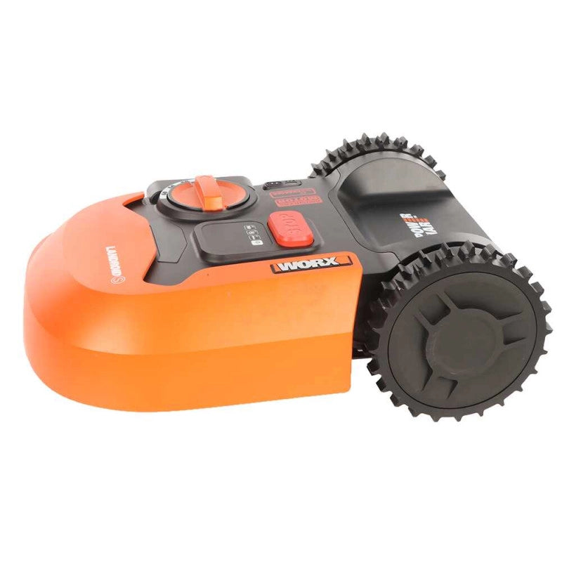 Robot rasaerba automatico WR168E Landroid WiFi Bluetooth con taglio Cut to Edge per giardini fino a 250 m² - Worx