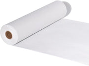 Telaio da tavola in non-tessuto bianco, 25m x 30cm, tovaglia decorativa per tavolo, tovaglia da tavola in rotolo per compleanni, matrimoni, battesimi, cresime e altri eventi festivi