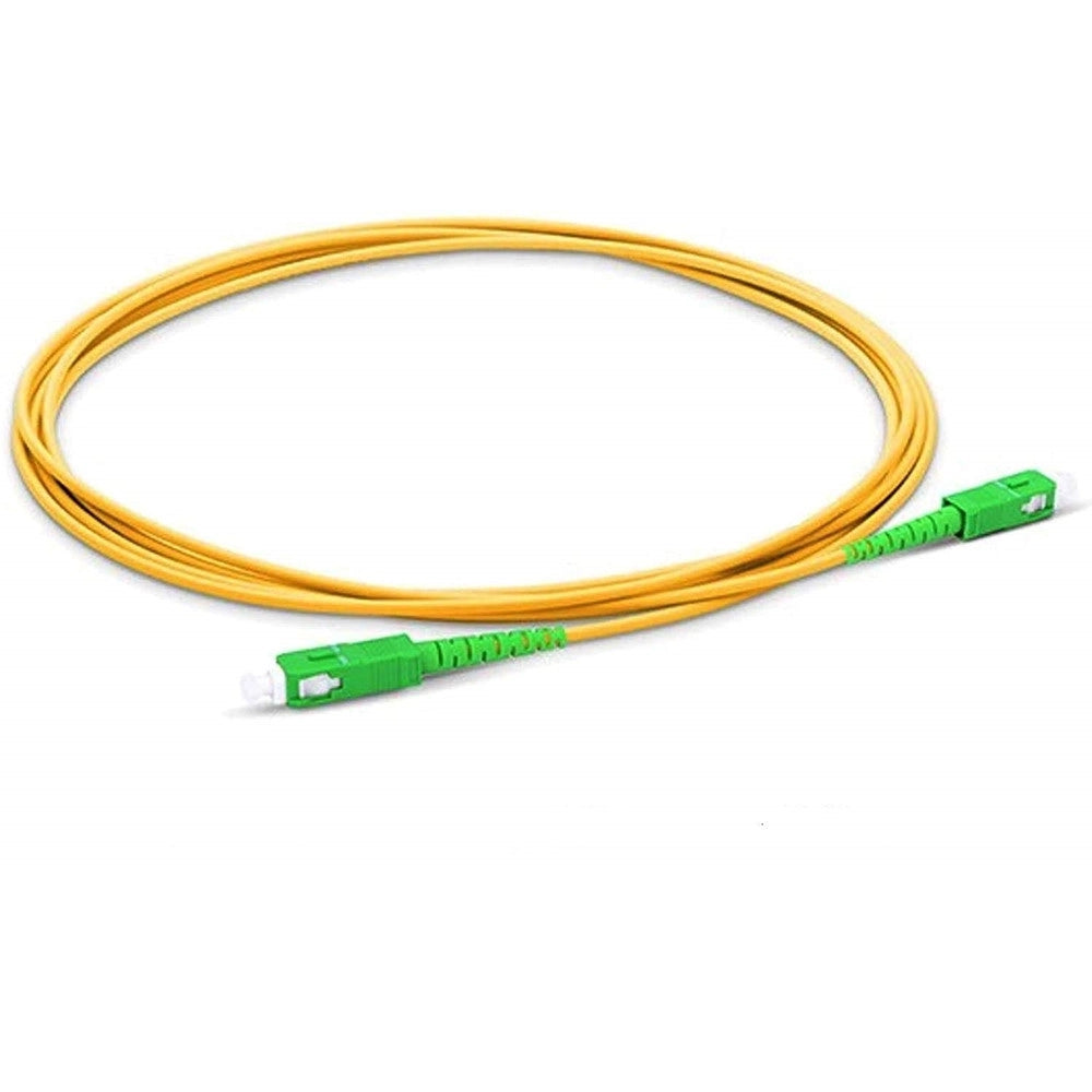 Trade Shop - Cavo Fibra Ottica Monomodale 9/125 Sc-apc 5mt Per Router Notebook Fo-d005-5.0m -