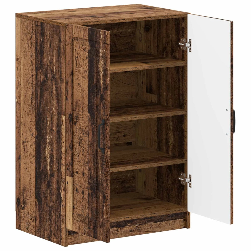 Mobile per scarpe UTRECHT 59,5 x 39,5 x 87 cm Legno antico 897753