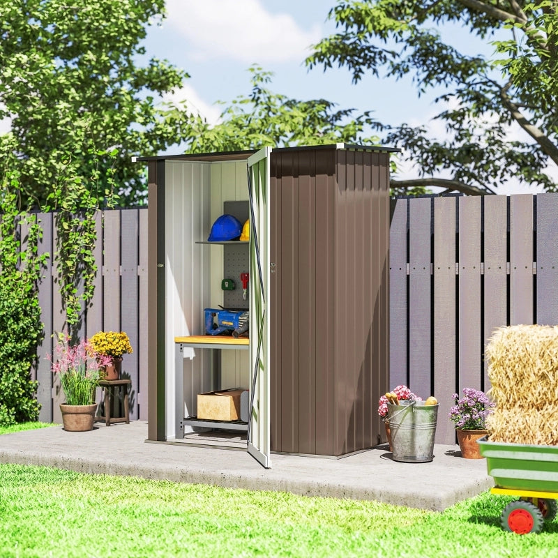 CASA DA GIARDINO 142 x 84 x 189 cm Metallo Marrone