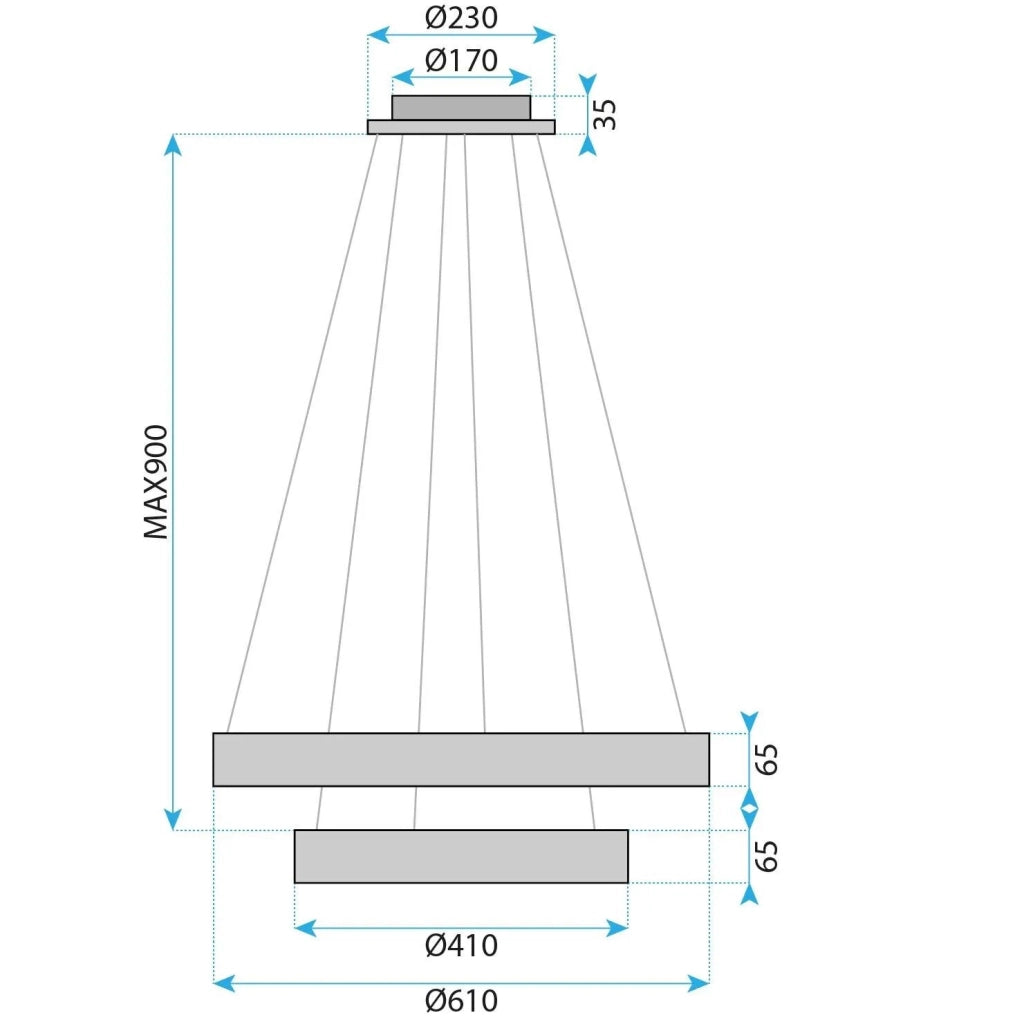 Lampada Led G043-2cp Gold