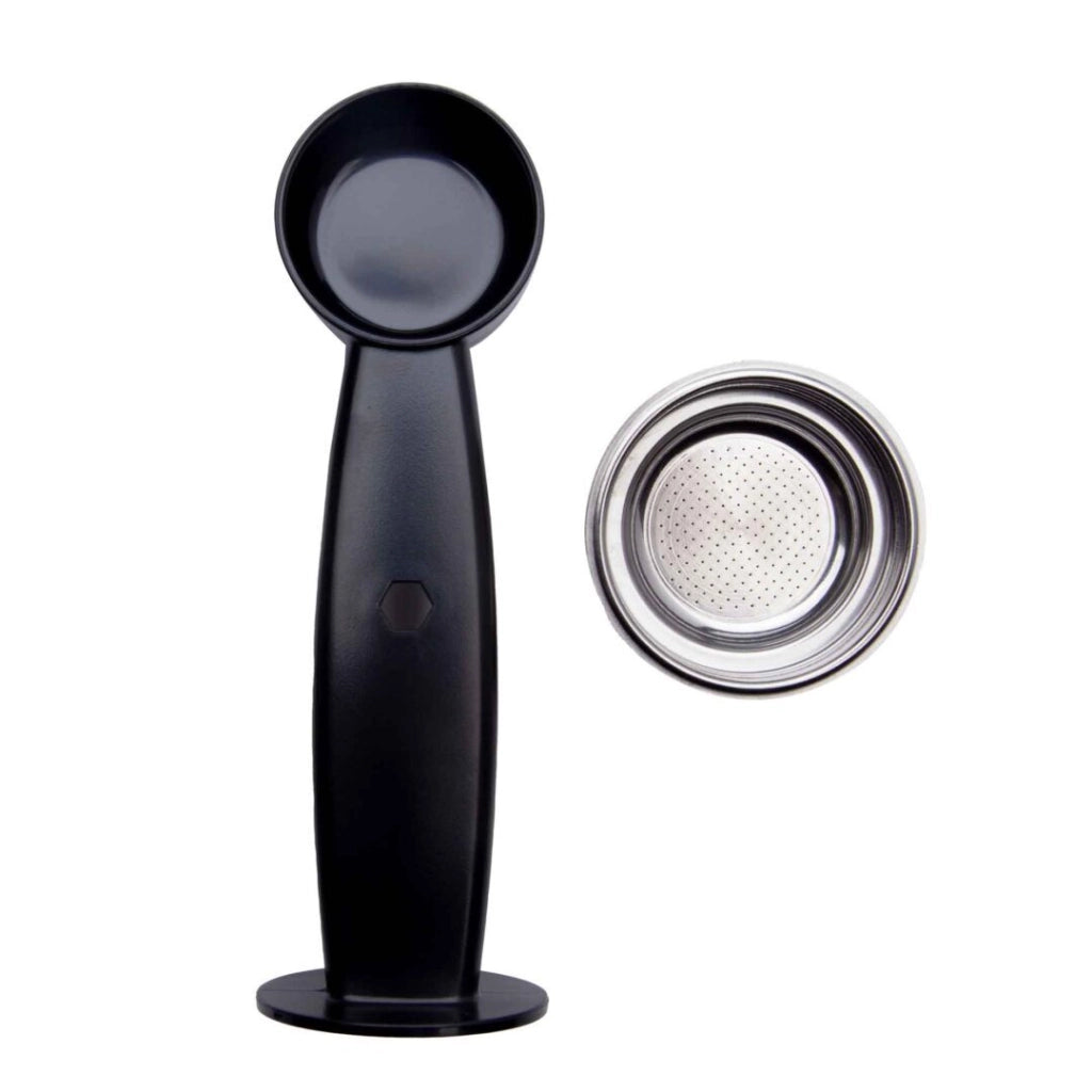 Macchina per caffè espresso e cappuccino con vaporizzatore, 20 bar pressione, serbatoio 1,5L 850W per caffè macinato e cialde - SOGO