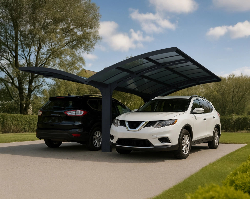 Carport Doppio in Alluminio Arizona Breeze 6 X 5   m
