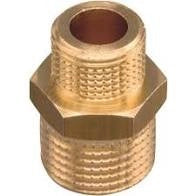 NIPPLES RIDOTTA 1/2X3/8 OTTONE