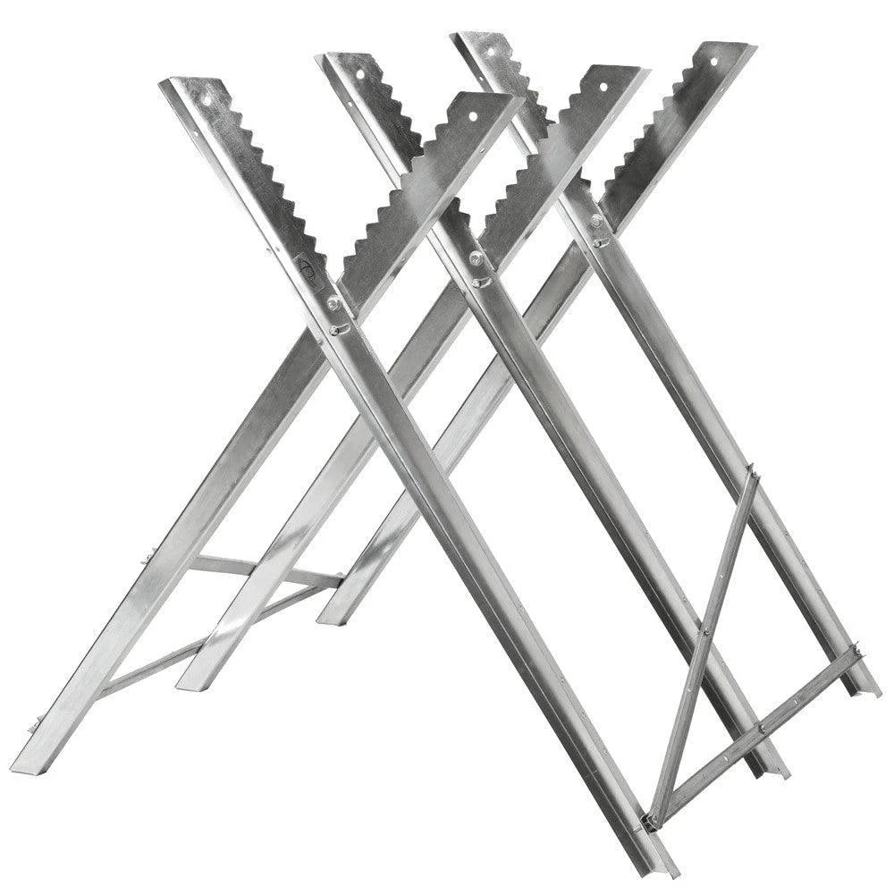 Cavalletto per tronchi 3 supporti 84 cm 3408031