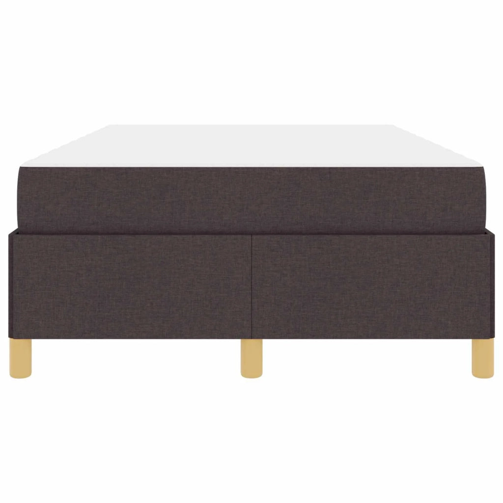 Struttura del letto-Giroletto Marrone Scuro 120 x 200 cm Tessuto 613524