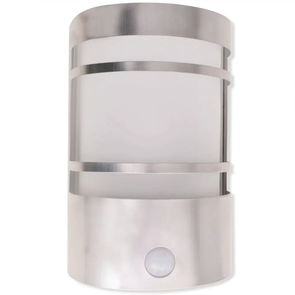 Luce da parete per esterno in acciaio inox con sensore CFW5745637