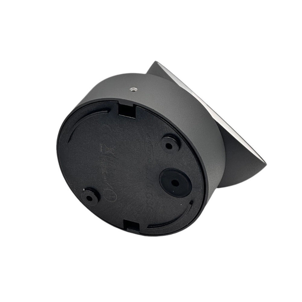 Trade Shop - Applique A Led Da Esterno 12 Watt Ip54 Con Teconologia Cct 3 Tonalità Di Luce 570-3c - Grigio Scuro