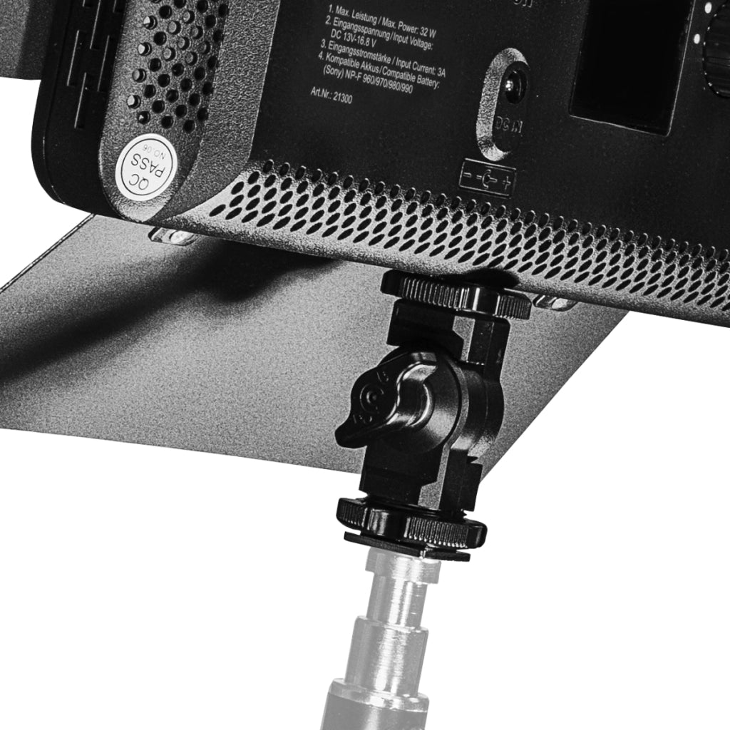 LED Versalight 500 Bi Colour Set di 2 - composto da 2 luci a pannello e 2 treppiedi per lampade fino a 260 cm