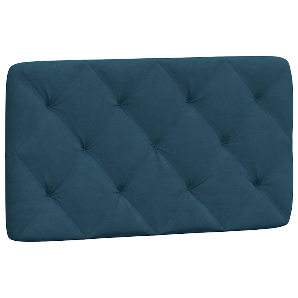 Letto con Materasso Blu 90x190 cm in Velluto 3208632