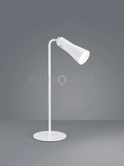 MAXI LAMPADA DA STUDIO LED 2W 200lm, 3000K COMPONIBILE BIANCA RICARICABILE USB CON DIMMERAZIONE TOUCH H.36CM