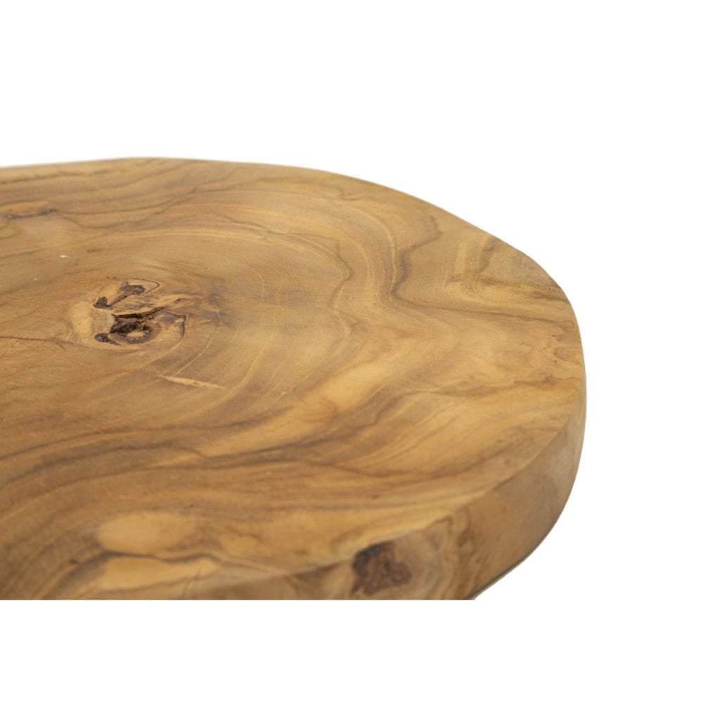 Vassoio Natura 29, Marrone, Legno, 24x24x2 cm