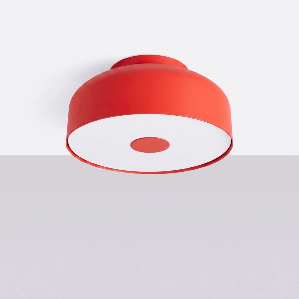 Plafoniera OMIQ rosso