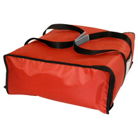 Borsa Termica Porta Pizze da Asporto 1/2 Mezzo Metro 3 o 4 Cartoni Safemi Express 4 Rossa