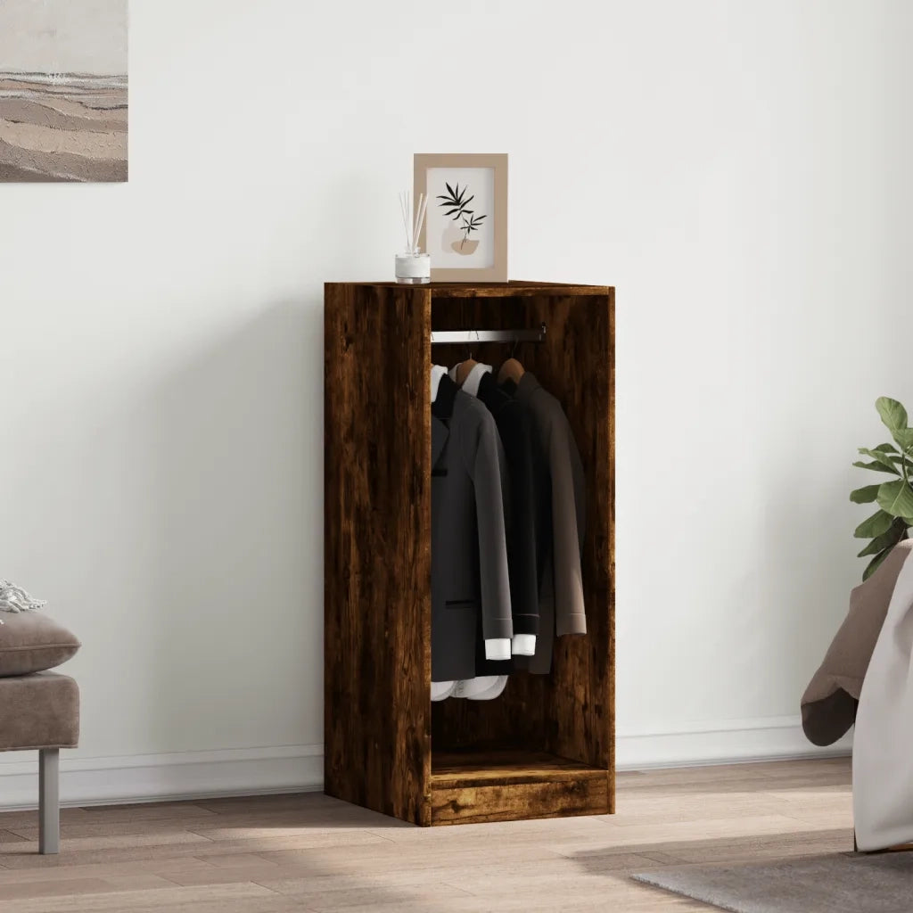 Armadio Rovere Fumo 48x41x102 cm in Legno Multistrato 840818