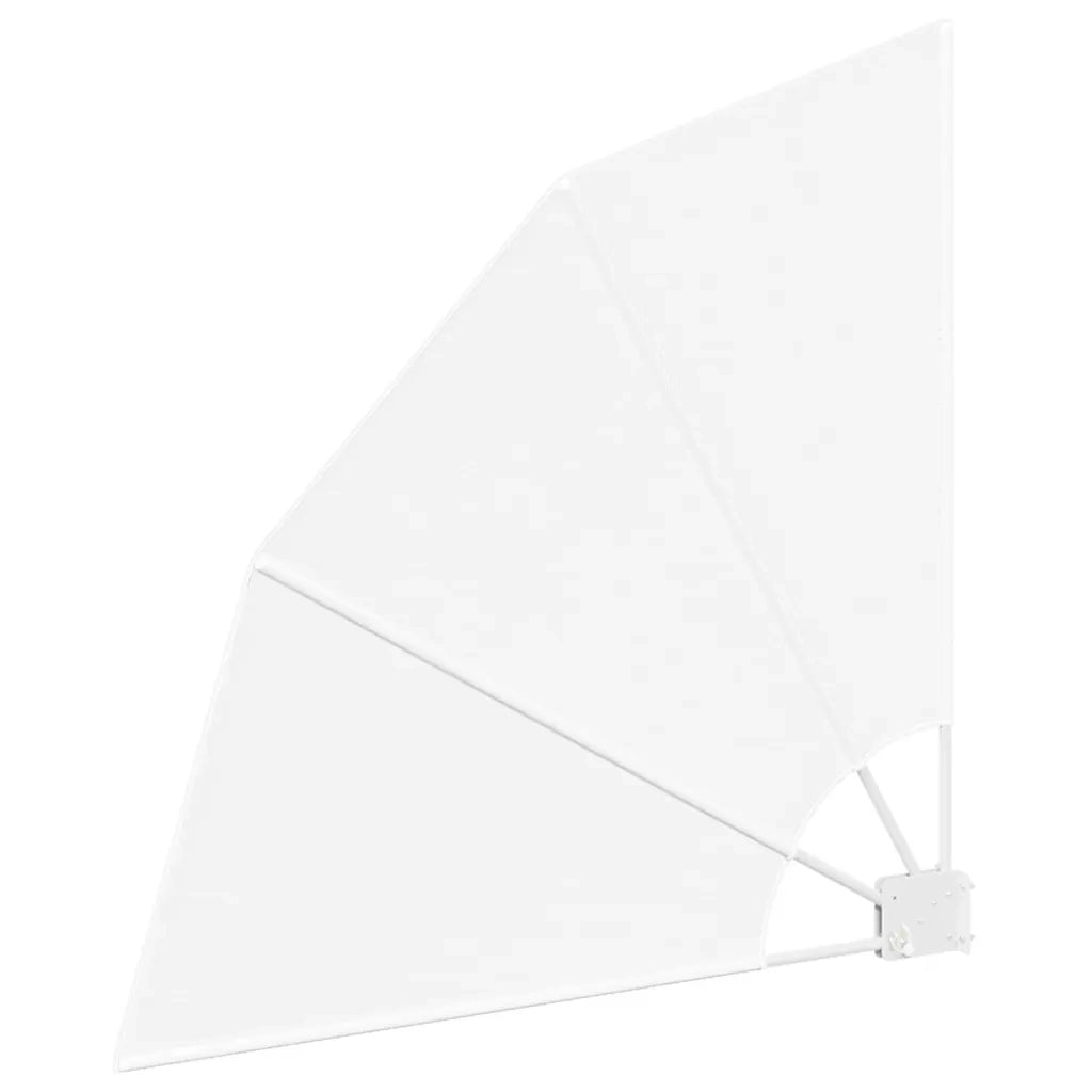 Schermo di Privacy per Balcone-Pannello per privacy 115 x 115 cm Poliestere Bianco