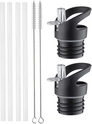 Set di 2 Flaconi con Spigoli Rimpiazzabili - BPA Inerte - Compreso Spazzola - Adatto per Bambini - Otre per Bambini