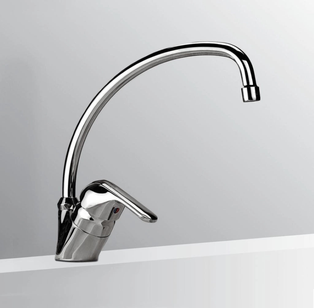 Miscelatore Lavello Spachetti Bocca Alta Orientabile Cromo - Ideal Standard