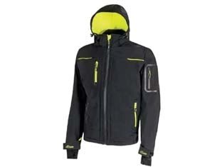 GIACCA SPACE BLACK CARBON  tg.L    UPOWER