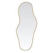 Specchio da Parete | Specchio decorativo Dorato 100x45 cm