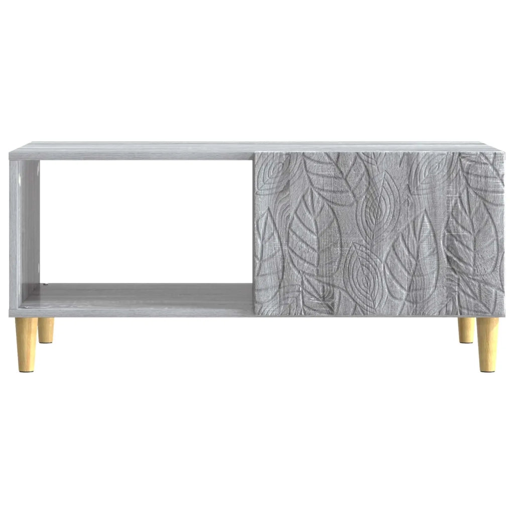 Tavolino da salotto Sonoma grigio 90 x 50 x 40 cm 895191