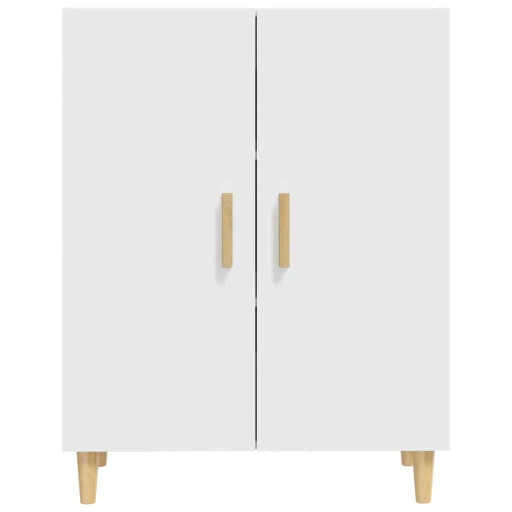Buffet credenza cassettiera armadio mobile contenitore organizer per cucina soggiorno salotto 70 x 34 x 90 cm legno ingegnerizzato bianco 02_0030482
