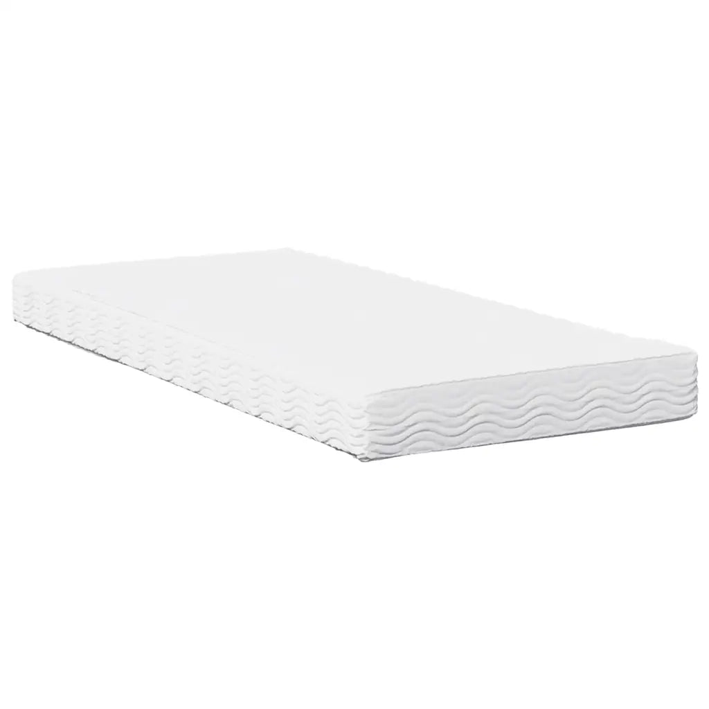 Dormeuse con Materasso Marrone Cera 100x200 cm Legno di Pino 3324594