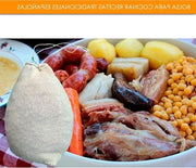 Borsa per cottura riutilizzabile per 1 kg legumi - lenticchie - borsa da cucina - borsa per cottura alimenti - borsa per pentola
