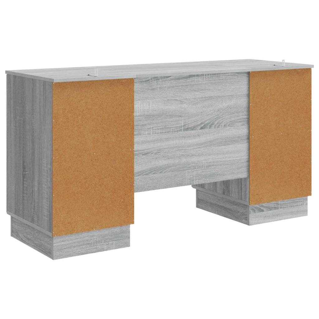 Scrivania Grigio Sonoma 142,5 x 50 x 75 cm Legno ingegnerizzato 3414627