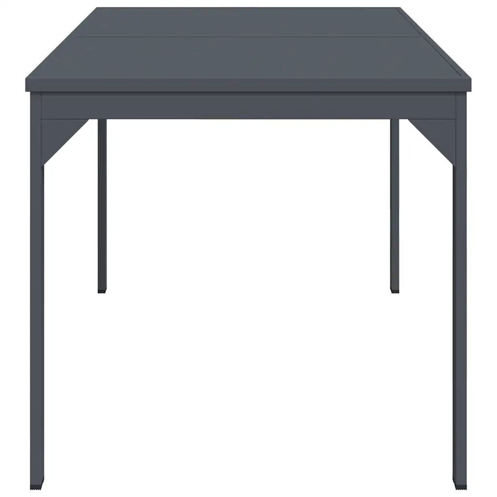 Tavolo da patio Antracite 180 x 80 x 74 cm