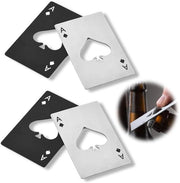 Apri-bottiglia Ultradun - Set da 4 - Leggero - Portatile - Adatto per Birra/ Succo - Regalo Originale - Apri-bottiglia