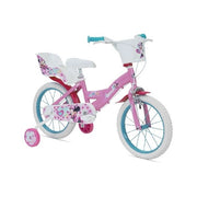 Bicicletta mandelli 120165110 minnie con rotelle fucsia e bianco