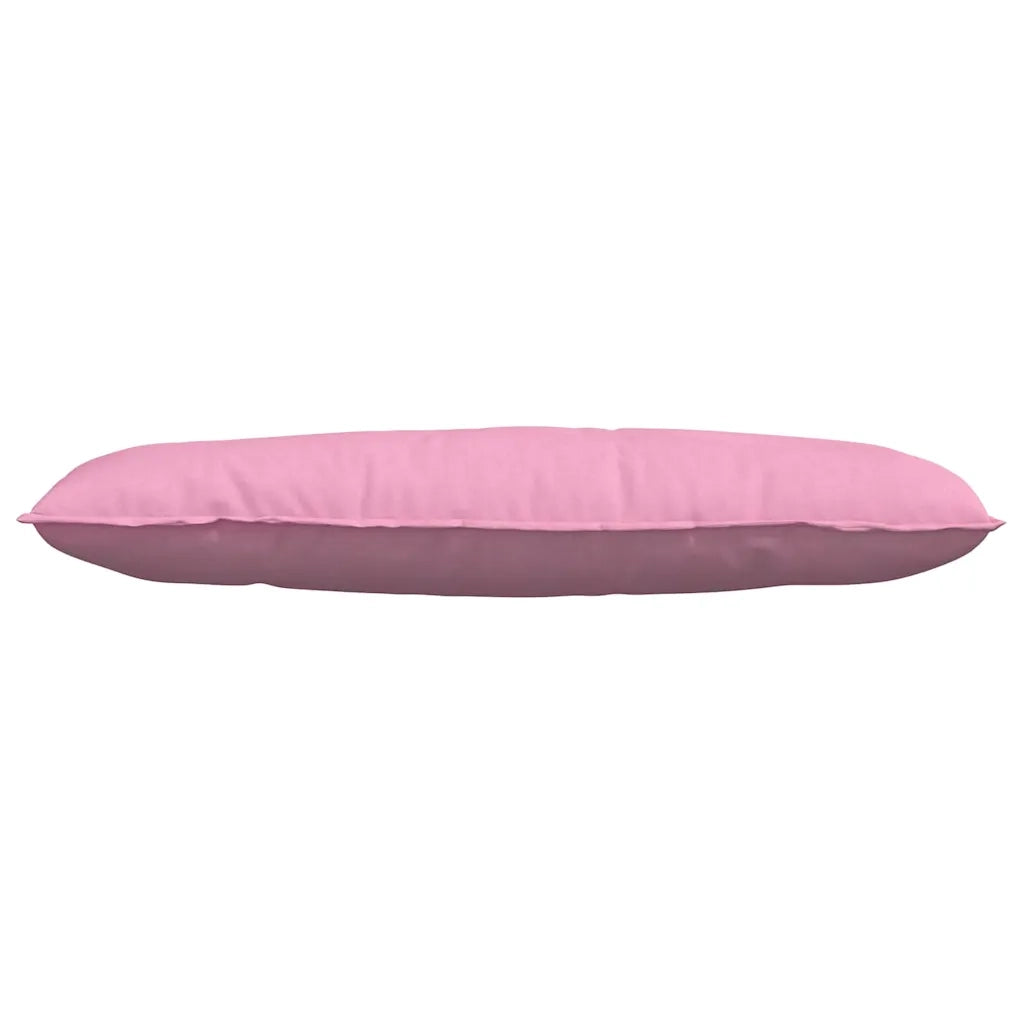Cuscino per Schiena Rosa 120 x 19 x 50 cm Tessuto 42014802