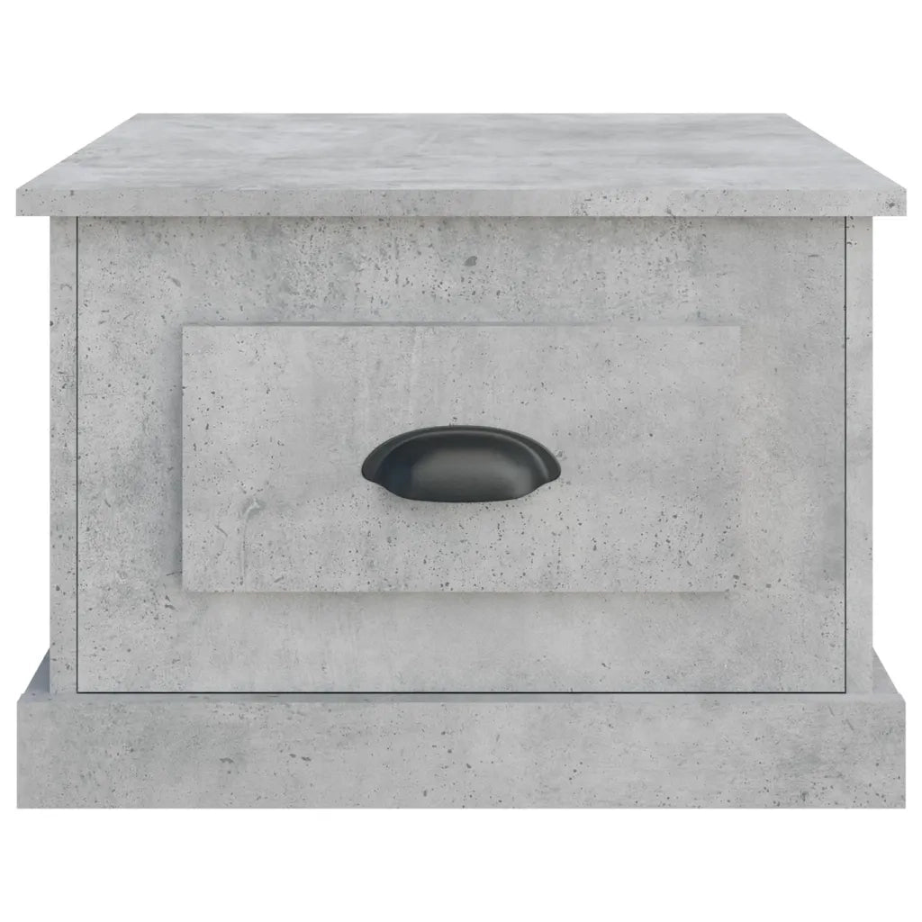 Tavolino da salotto | Tavolino da caff¨¨ | Tavolino da Soggiorno Grigio Cemento 50x50x35cm Legno Multistrato